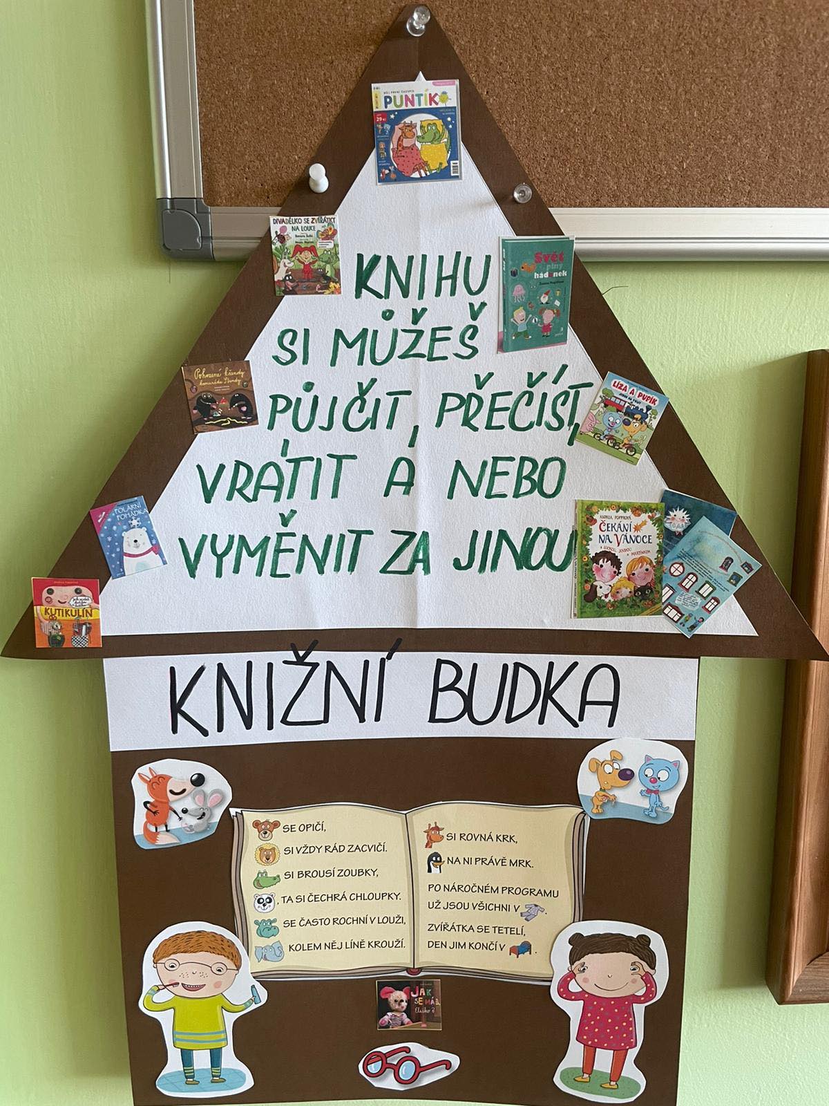 Kuřátka - Knižní budka